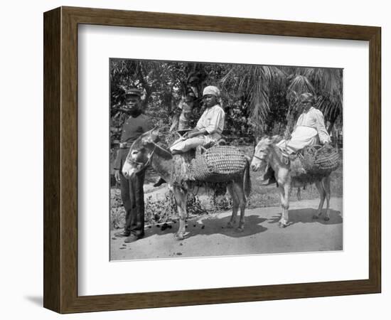 Off to the Jail, Jamaica, C1905-Adolphe & Son Duperly-Framed Giclee Print