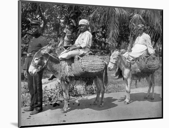 Off to the Jail, Jamaica, C1905-Adolphe & Son Duperly-Mounted Giclee Print