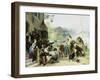 Off to the Mountains-Peter Baumgartner-Framed Giclee Print