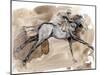 Off to the Races I-Jennifer Parker-Mounted Art Print