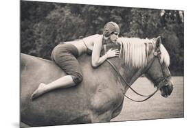 Off To The Races-null-Mounted Giclee Print
