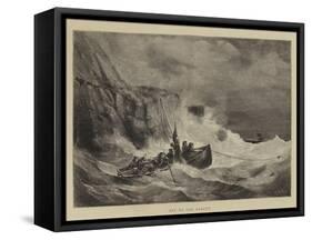 Off to the Rescue-Walter William May-Framed Stretched Canvas