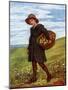 'Off to the Village' by Kate Greenaway-Kate Greenaway-Mounted Giclee Print