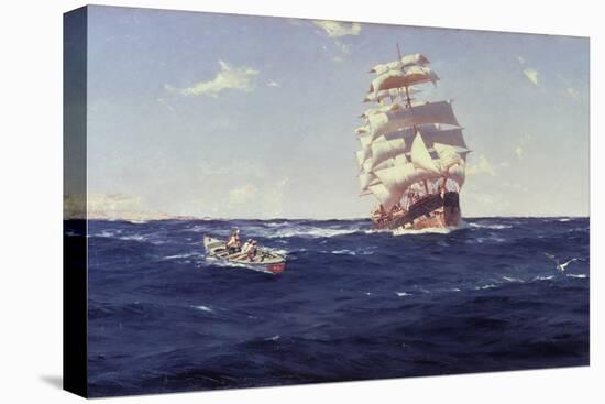 Off Valparaiso-Thomas J. Somerscales-Stretched Canvas