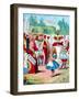 'Off with her head! Alice and her Red Queen', c1910-John Tenniel-Framed Giclee Print