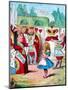 'Off with her head! Alice and her Red Queen', c1910-John Tenniel-Mounted Giclee Print