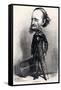 OFFENBACH Jacques Caricature by-Etienne Carjat-Framed Stretched Canvas