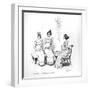 Offended two or three young ladies', the Bingley sisters from 'Pride and Prejudice' by Jane Austen-null-Framed Giclee Print