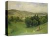 Offenes Tal (Landschaft)-Hans Thoma-Stretched Canvas