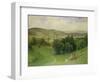 Offenes Tal (Landschaft)-Hans Thoma-Framed Giclee Print