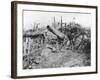 Offensive on the Somme, Abandoned German 150 Guns-null-Framed Photographic Print