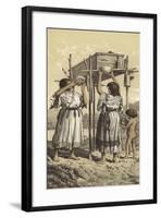 Offering Food to the Dead-null-Framed Giclee Print