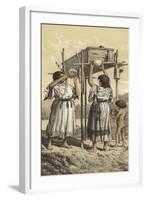 Offering Food to the Dead-null-Framed Giclee Print