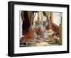 Offering of Fruits to Moon Goddess-Giandomenico Tiepolo-Framed Giclee Print