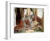 Offering of Fruits to Moon Goddess-Giandomenico Tiepolo-Framed Giclee Print