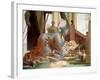 Offering of Fruits to Moon Goddess-Giandomenico Tiepolo-Framed Giclee Print