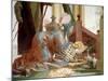 Offering of Fruits to Moon Goddess-Giandomenico Tiepolo-Mounted Giclee Print