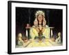 Offering to the Great Spirit-Eanger Irving Couse-Framed Giclee Print