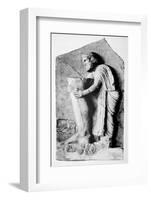 Offering To the Greek God of Medicine-Science Photo Library-Framed Photographic Print