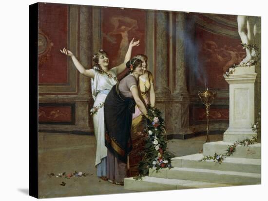 Offering to Venus-Amos Cassioli-Stretched Canvas