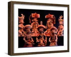 Offering Vessels, Copan, Maya, Mexico-Kenneth Garrett-Framed Photographic Print