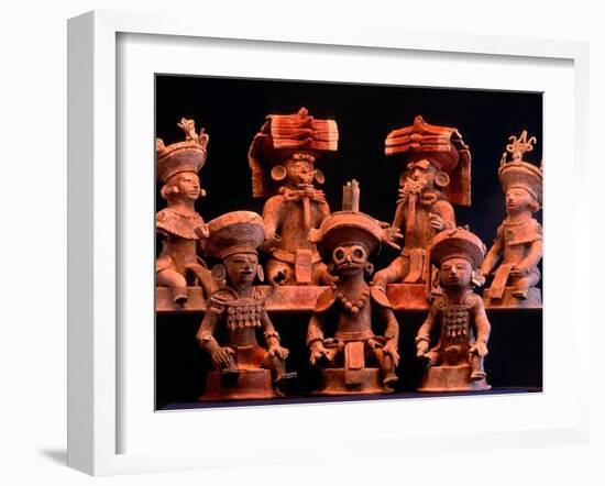 Offering Vessels, Copan, Maya, Mexico-Kenneth Garrett-Framed Photographic Print