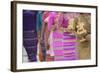 Offerings During a Festival at Shwedagon Pagoda (Golden Pagoda), Yangon (Rangoon), Myanmar (Burma)-Matthew Williams-Ellis-Framed Photographic Print