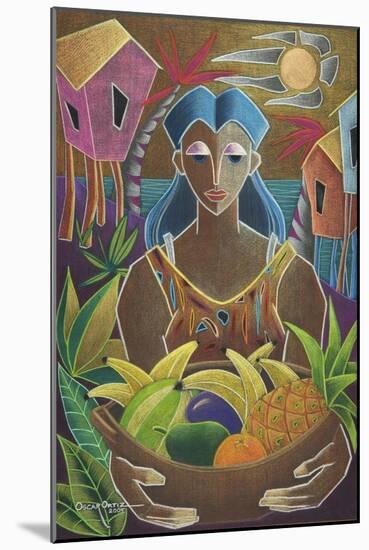 Offerings from Our Land-Oscar Ortiz-Mounted Giclee Print