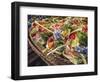 Offerings of flowers for sale, Denpasar, Bali, Indonesia, Southeast Asia, Asia-Melissa Kuhnell-Framed Photographic Print