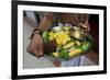 Offerings on tray, Sri Maha Mariamman temple, Kuala Lumpur, Malaysia-Godong-Framed Photographic Print