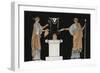 Offerings to the dead Ancient Greece-John Flaxman-Framed Premium Giclee Print