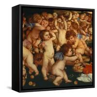 Offerings to Venus (detail)-Titian (Tiziano Vecelli)-Framed Stretched Canvas
