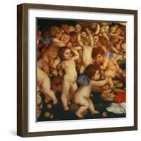 Offerings to Venus (detail)-Titian (Tiziano Vecelli)-Framed Giclee Print