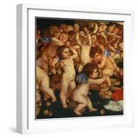 Offerings to Venus (detail)-Titian (Tiziano Vecelli)-Framed Giclee Print