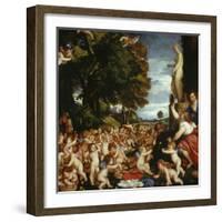 Offerings to Venus-Titian (Tiziano Vecelli)-Framed Giclee Print