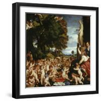 Offerings to Venus-Titian (Tiziano Vecelli)-Framed Giclee Print