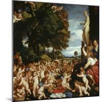 Offerings to Venus-Titian (Tiziano Vecelli)-Mounted Giclee Print