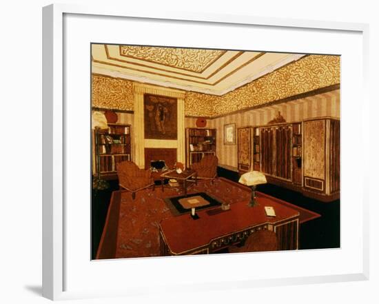 Office, 1924-Paul Follot-Framed Giclee Print