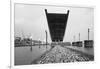 Office Building at the Waterfront, Dockland Office Building, Elbmeile, Hamburg, Germany-null-Framed Photographic Print