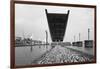 Office Building at the Waterfront, Dockland Office Building, Elbmeile, Hamburg, Germany-null-Framed Photographic Print