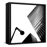 Office Buildings-Craig Roberts-Framed Stretched Canvas