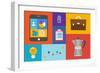 Office Colorful Objects-bloomua-Framed Premium Giclee Print