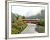 Office Covered Bridge over the Willamette River, Westfir, Oregon, USA-Jaynes Gallery-Framed Photographic Print