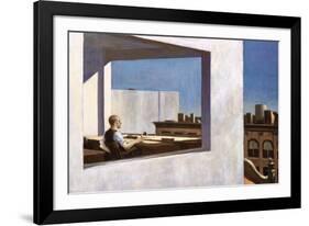 Office in a Small City, 1953-Edward Hopper-Framed Giclee Print