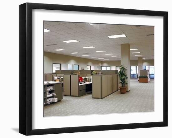 Office Interior-null-Framed Photographic Print