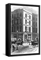 Office of the Illustrated London News, 1842-null-Framed Stretched Canvas