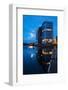 Office Quarter in the Hamburger Inland Harbour, Dusk-Thomas Ebelt-Framed Photographic Print