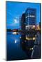 Office Quarter in the Hamburger Inland Harbour, Dusk-Thomas Ebelt-Mounted Photographic Print