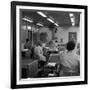 Office Scene, Park Gate Iron and Steel Co, Rotherham, South Yorkshire, 1964-Michael Walters-Framed Photographic Print