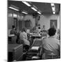 Office Scene, Park Gate Iron and Steel Co, Rotherham, South Yorkshire, 1964-Michael Walters-Mounted Photographic Print